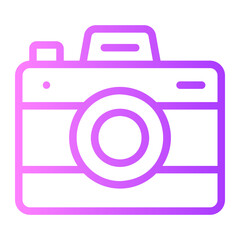 camera gradient icon