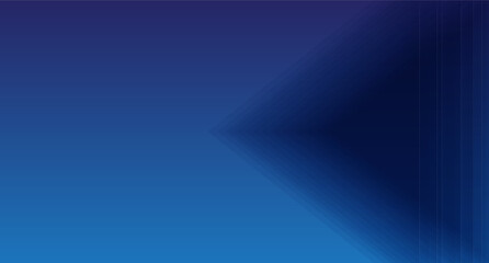 Obraz premium Abstract blue color background, low poly design. Trendy abstract blue background for wallpaper, banner and sports flyer. Modern backdrop for poster. Arrow and speed background. Abstract vector concept