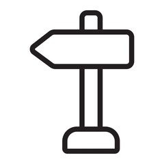 Fototapeta premium sign line icon