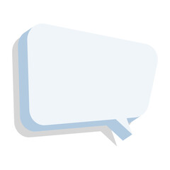 3D Speech Chat Bubble