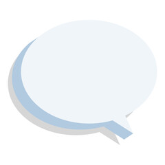 3D Speech Chat Bubble