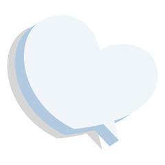 3D Speech Chat Bubble