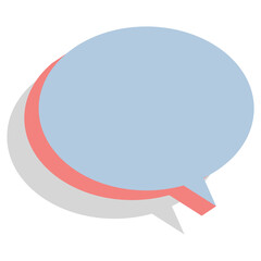 3D Speech Chat Bubble