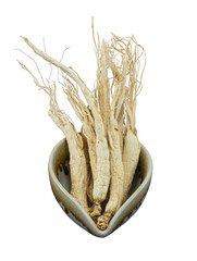Ginseng for health that is full of properties.