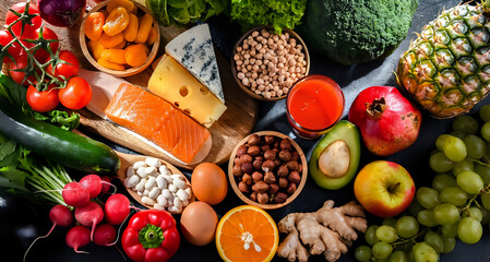 Food products representing the nutritarian diet