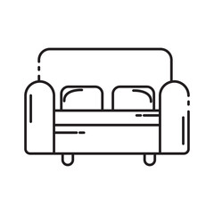 Sofa icon outline