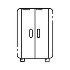 cupboard icon outline