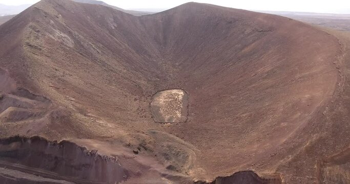 Volcan éteint sur l’île de Fuerteventura