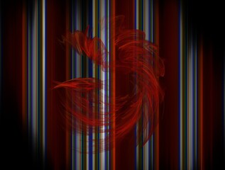 Obraz premium Imaginatory fractal abstract background Image