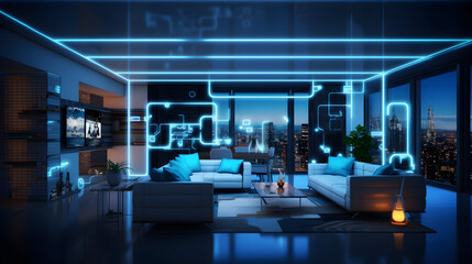Technology living room