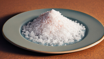 Salt in palte 