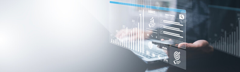 Working Data Analytics with Budget and Data Management Systems and Metrics connected to corporate...