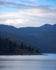 Beautiful mountain lake Zaovine, Serbia