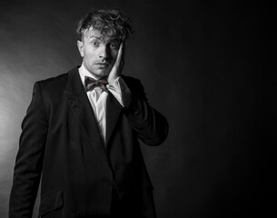 Portrait of a Happy Handsome Young Man