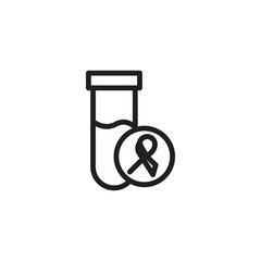 Cancer Cure Formula Outline Icon
