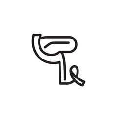 Anatomy Cancer Disease Outline Icon