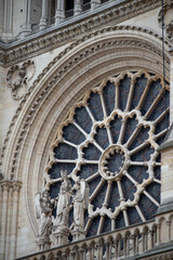 Chiesa di Notre Dame, città di Parigi, Francia