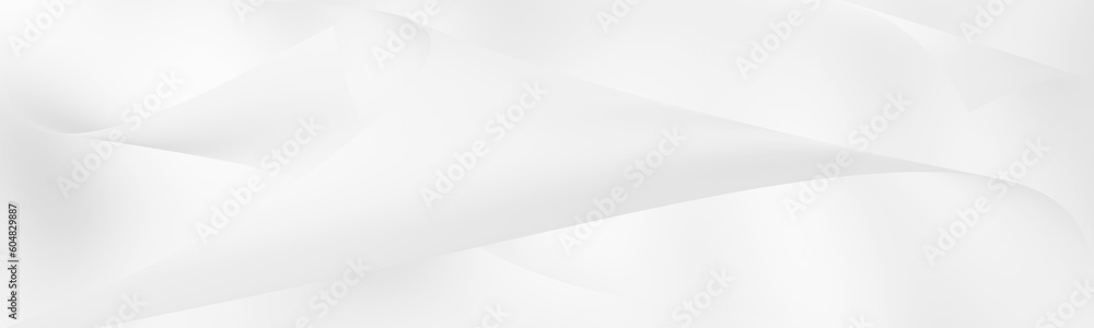 Poster white and gray abstract background, gradient vector.