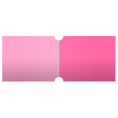 Blank Pink discount voucher