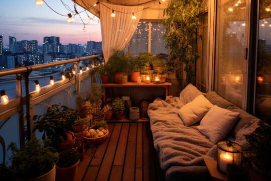 modern balcony idea