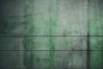 Green concrete cement wall, digital illustration painting, abstract, textures, Generative AI