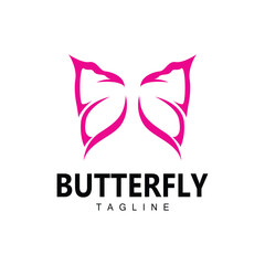 Butterfly Logo, Animal Design With Beautiful Wings, Decorative Animals, Product Brands