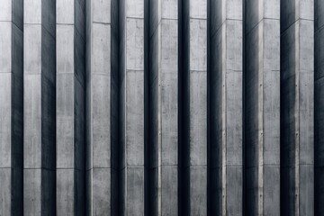 Obraz premium Render with gray vertical stripes Generative AI