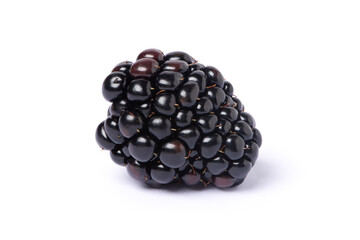 blackberry isolated on white