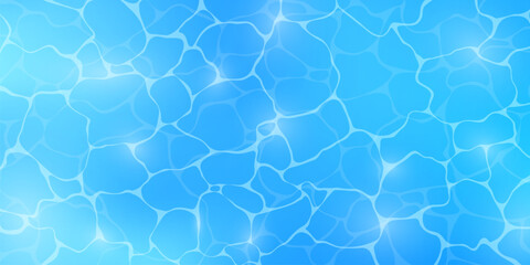 Fototapeta na wymiar swimming pool ripple wave background vector illustration