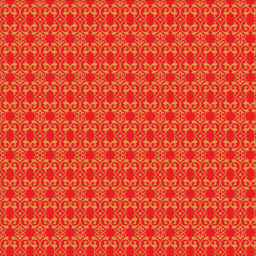 Abstract background with repeating decorative patterns. Template for the design and decoration of fabrics and clothes. Print. Vector illustration