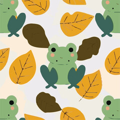 cute simple frog pattern, cartoon, minimal, decorate blankets, carpets, for kids, theme print design
