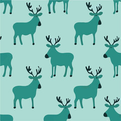 cute simple elk pattern, cartoon, minimal, decorate blankets, carpets, for kids, theme print design
