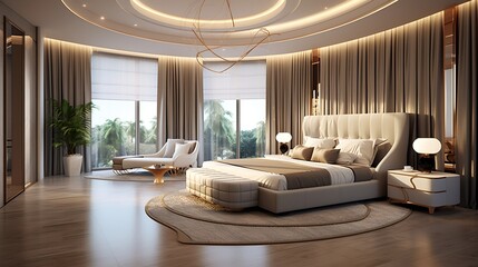 Bedroom, generative ai