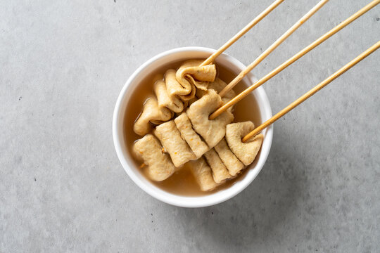 Fish cake, sundae, pork cutlet, tteokbokki, rice cake skewers