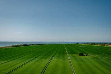 Aussicht vom Leuchtturm auf Fehmarn