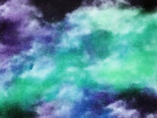 Abstract background with clouds, Ai Generative