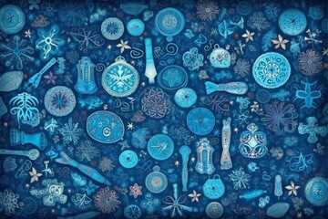 Abstract Surreal Medical and Healthcare Texture