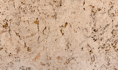 close view of the veining pattern of a marble slab 