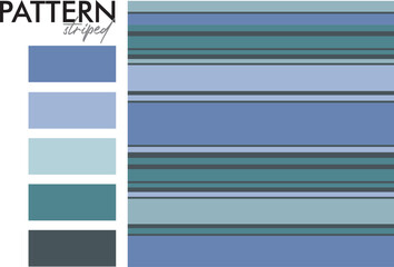 Samba Design: Striped Seamless Pattern