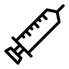 syringe line icon