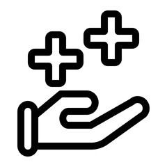 healthcare line icon