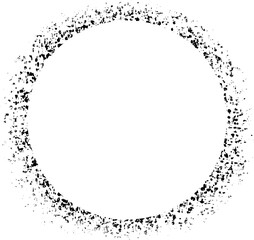 Spray paint stencils paint frames.