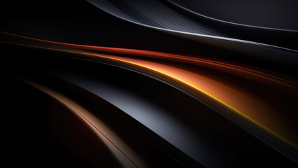 Fototapeta premium 3D Abstract Dark Background