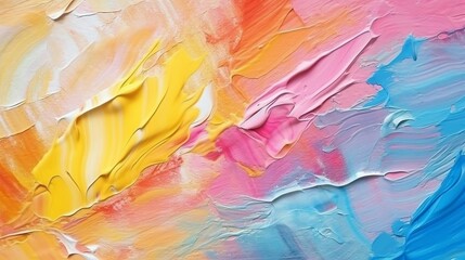 Oil paint textures as color abstract background