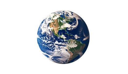 Fototapeta premium blue earth seen from the moon