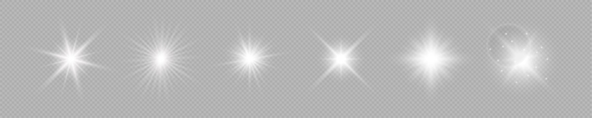 Light effect of lens flares - obrazy, fototapety, plakaty