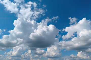 Blue sky with clouds
