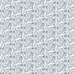 seamless pattern with letters