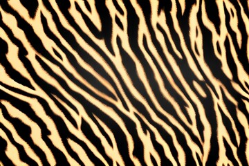 Fototapeta premium furry tiger skin background pattern - generative ai 