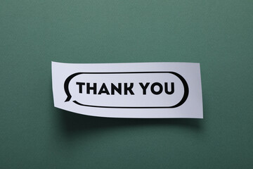 Words of gratitude, gratitude concept, text Thank you
